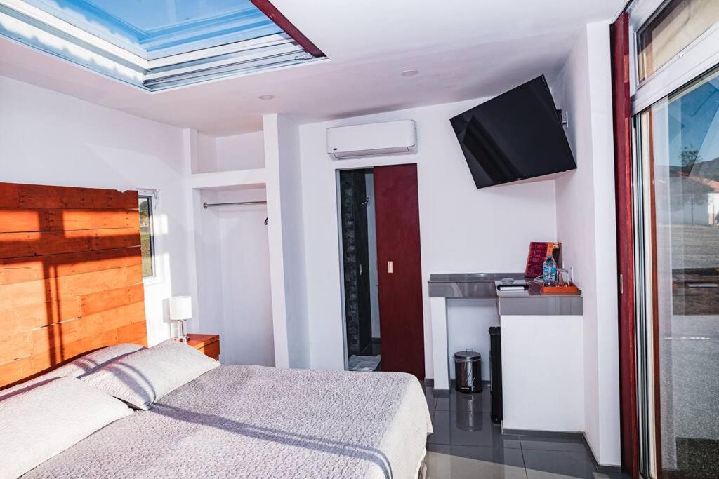 瓜达鲁佩镇Cabana El Alamo Con Jacuzzi别墅 外观 照片
