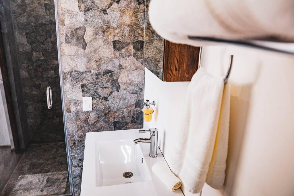 瓜达鲁佩镇Cabana El Alamo Con Jacuzzi别墅 外观 照片