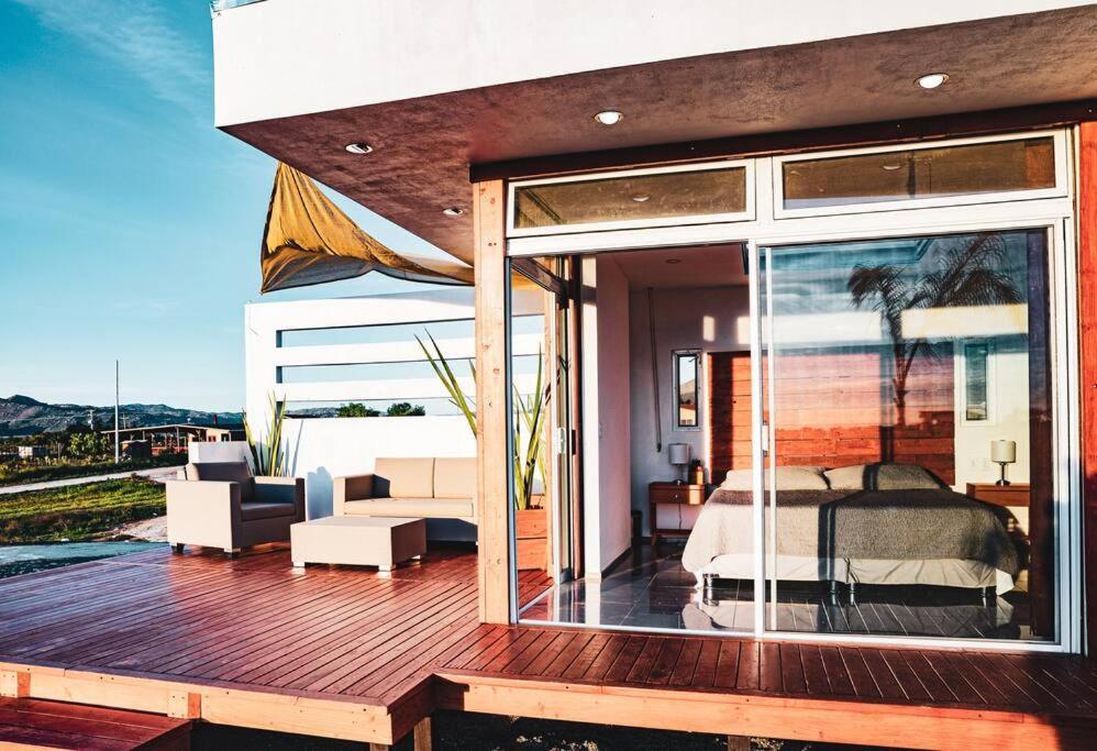瓜达鲁佩镇Cabana El Alamo Con Jacuzzi别墅 外观 照片