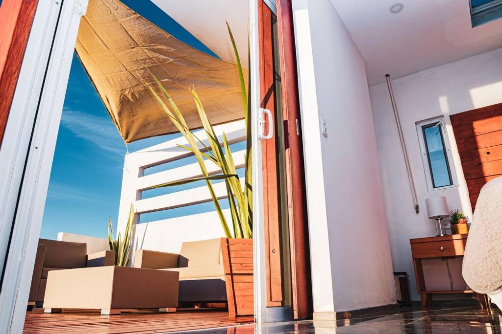 瓜达鲁佩镇Cabana El Alamo Con Jacuzzi别墅 外观 照片