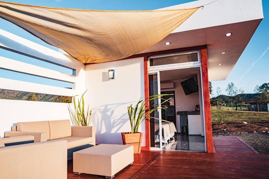 瓜达鲁佩镇Cabana El Alamo Con Jacuzzi别墅 外观 照片
