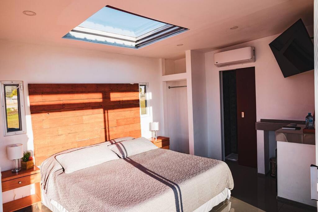 瓜达鲁佩镇Cabana El Alamo Con Jacuzzi别墅 外观 照片